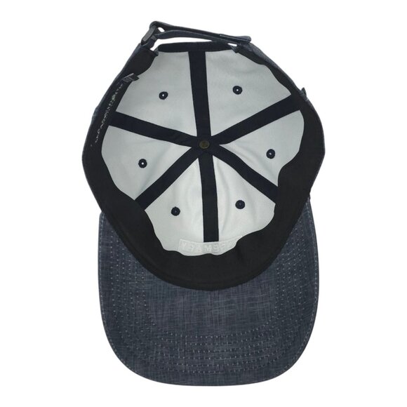 Rosemary Beach Embroidered Logo Strapback Cap Trucker Baseball Hat Washed Blue - Picture 5 of 14